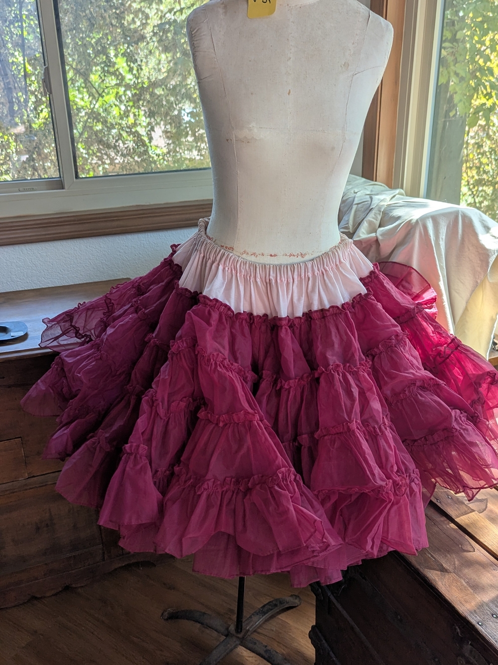 Square Dance Petticoats - Fuchsia - Picture 1 of 3